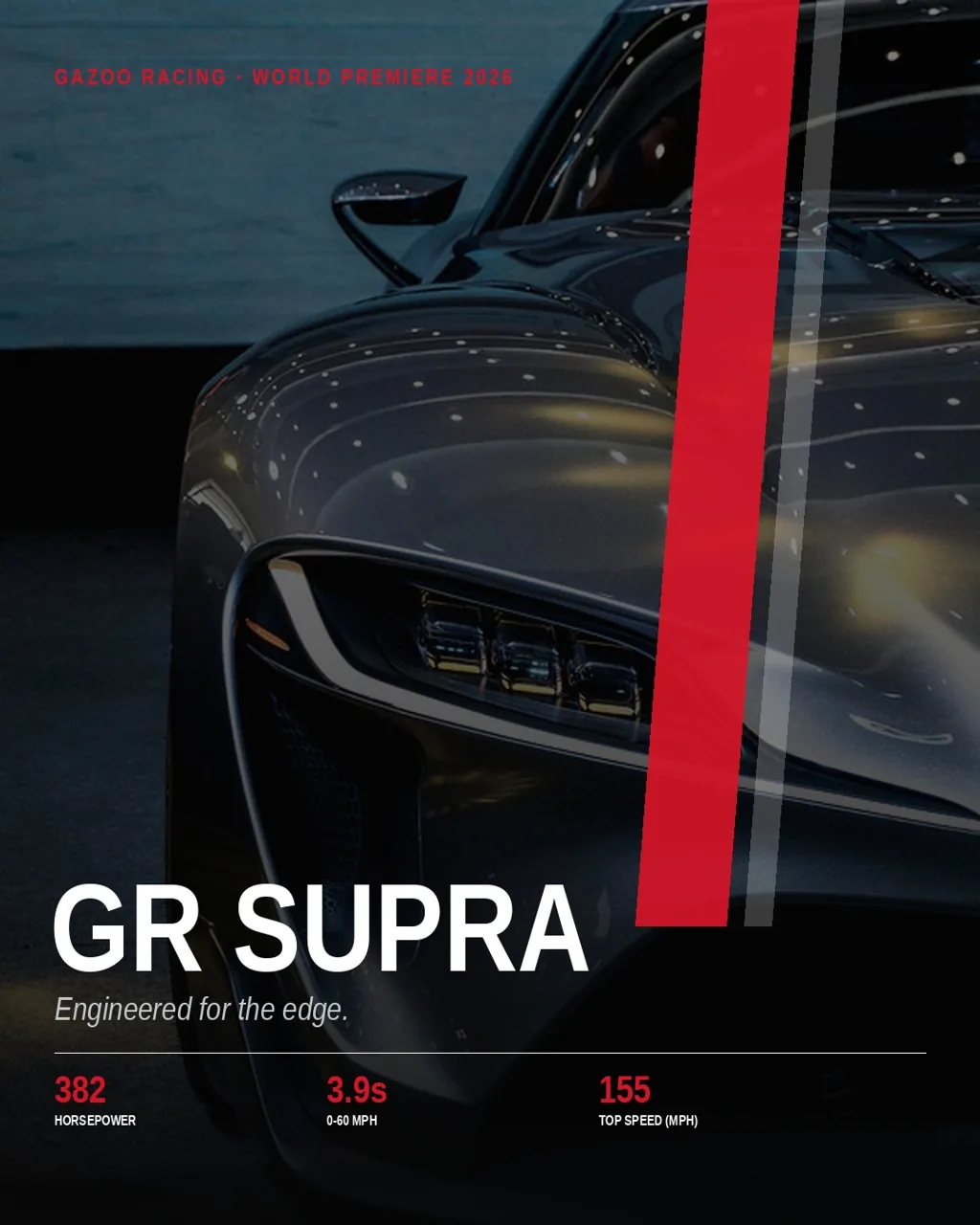 GR Supra world-premiere film for Gazoo Racing